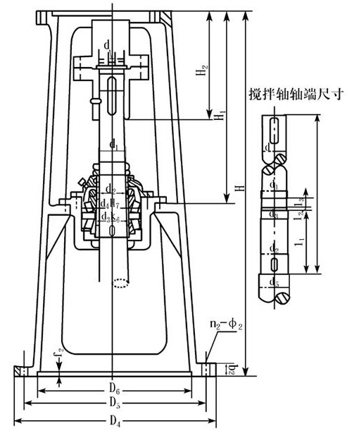 減速機支架結(jié)構圖